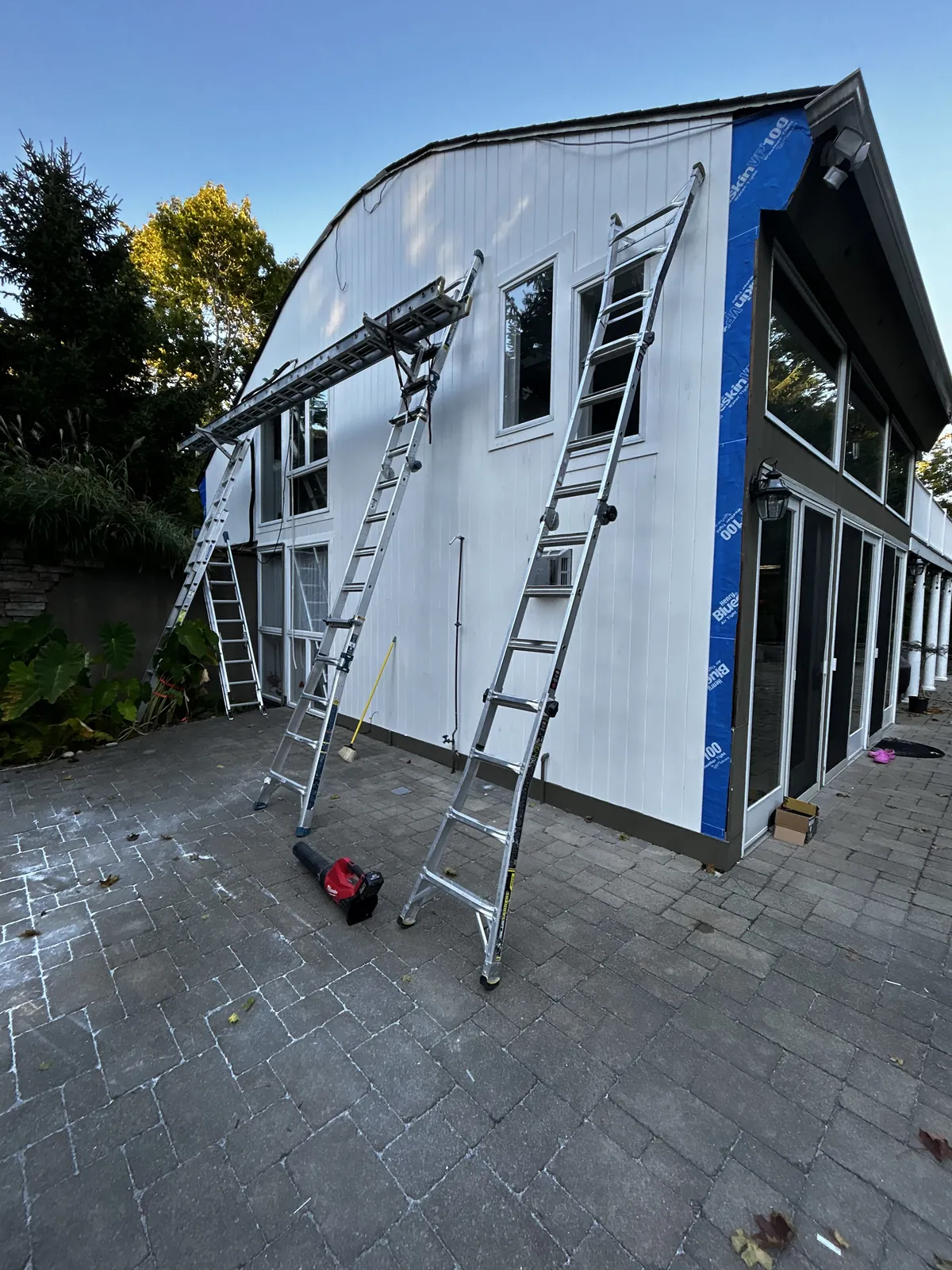 Premium crown molding installation