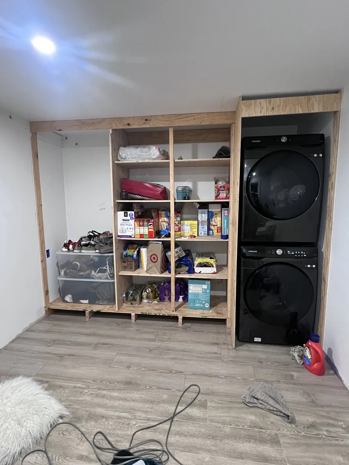 Built-in laundry solutions by Gonzaga Builders