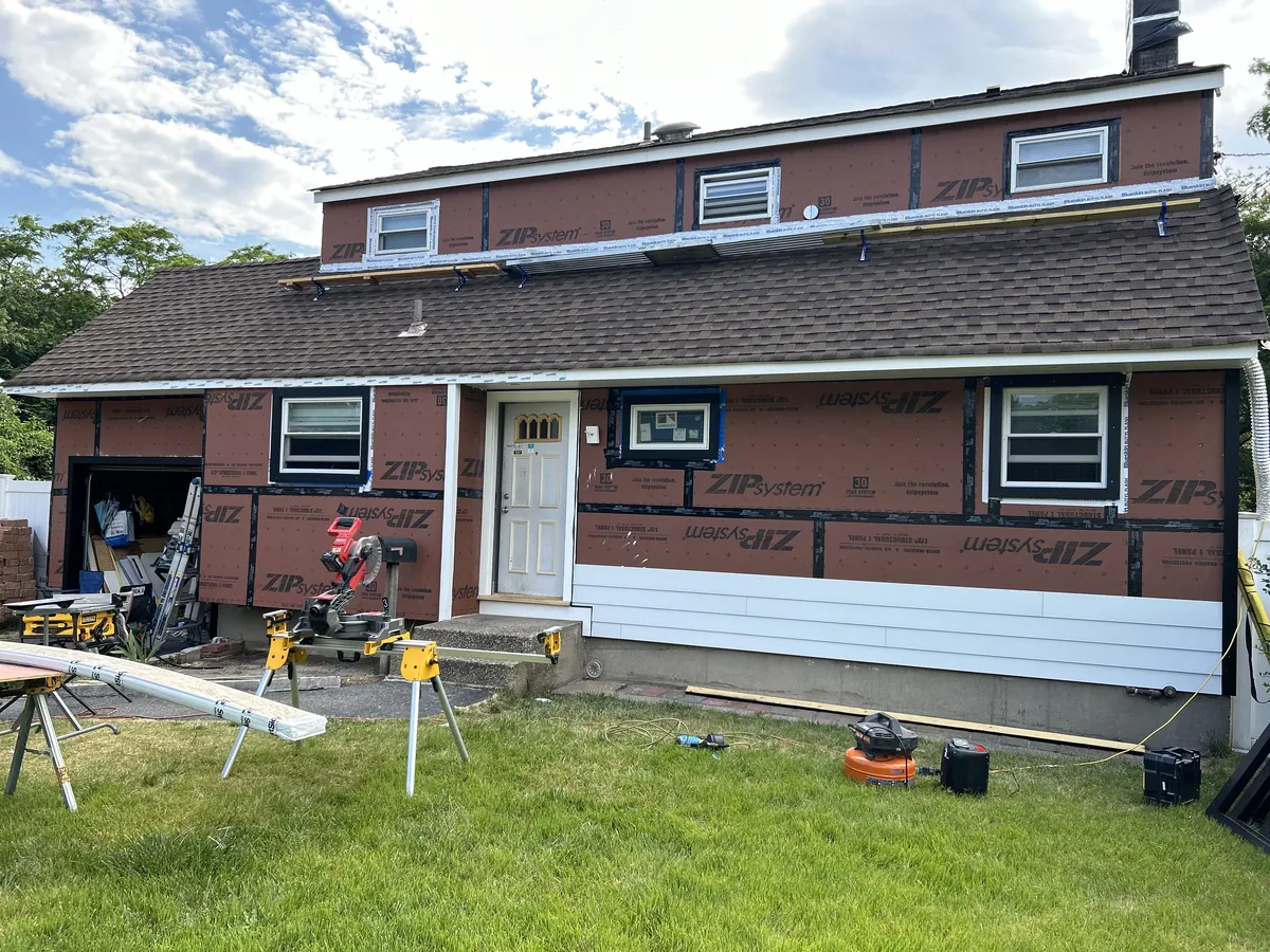 Home extension construction in Long Island NY