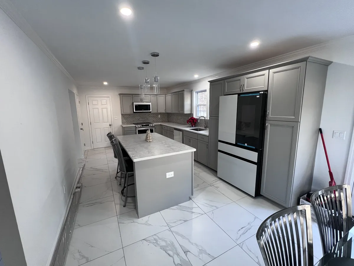 Kitchen countertop and cabinet installation in Long Island